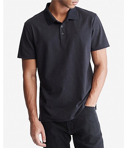 Calvin Klein Short-Sleeve Mini-Triangle Polo Shirt