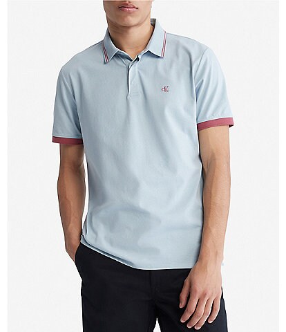 Calvin Klein Short-Sleeve Polo Shirt