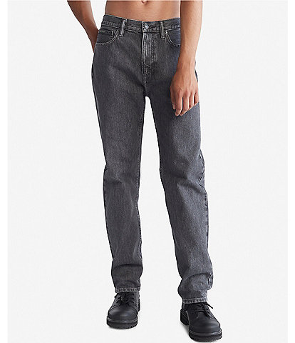 Calvin Klein Stretch Slim Fit Straight Leg Jeans Palmer Grey Mens 34x30 NEW