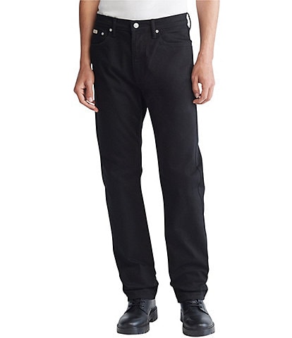 Calvin Klein Standard Straight Fit Stretch Denim Jeans