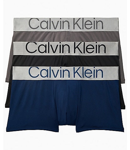 Calvin Klein Sustainable Steel Micro Trunks 3-Pack