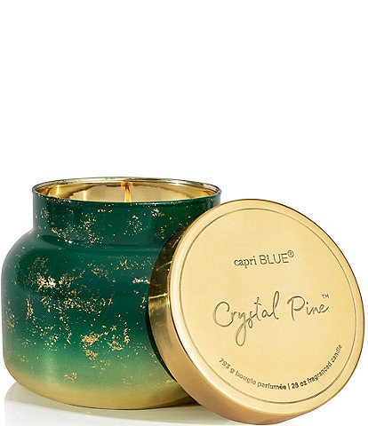 Capri Blue Crystal Pine Glimmer Oversized Jar, 28 oz.