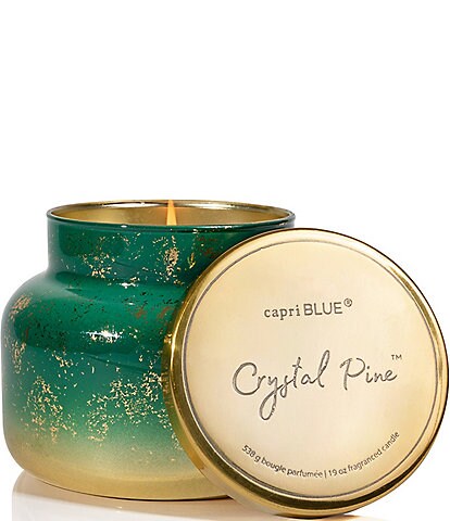 Capri Blue Crystal Pine Glimmer Signature 19-oz. Jar Candle