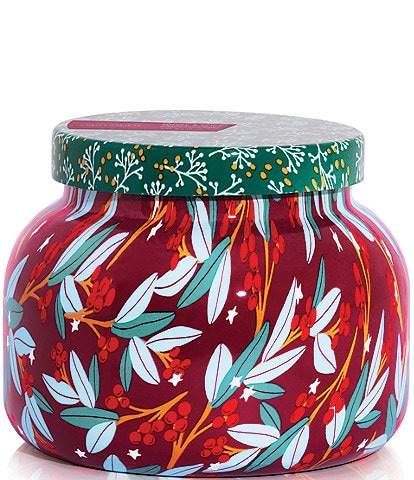 Capri Blue Holiday Pattern Play Collection Tinsel & Spice Signature Jar, 19 oz.