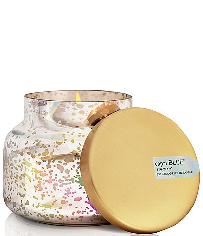 Capri Blue Volcano Mercury Iridescent Signature Jar Candle, 19 oz.