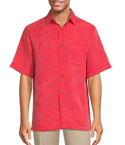 ARIAT Men's Tek Polo Flamingo Short Sleeve Shirt Pink Small