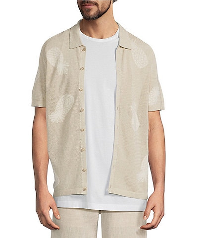 Caribbean Short Sleeve Knit Shirt