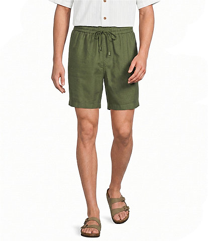 Caribbean Solid 7#double; Inseam Shorts