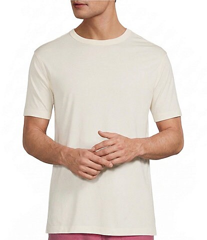 Caribbean Solid Cotton Short Sleeve T-Shirt