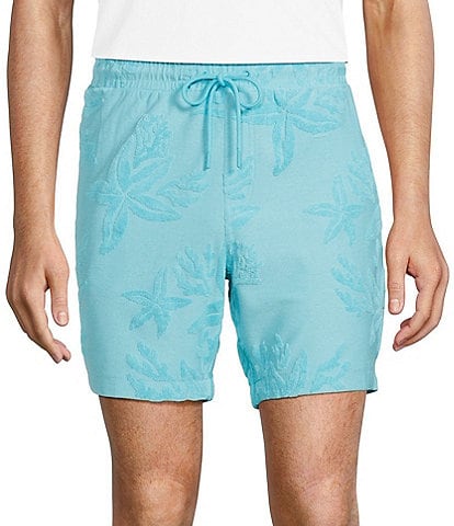 Caribbean Starfish Terry 7" Inseam Knit Shorts