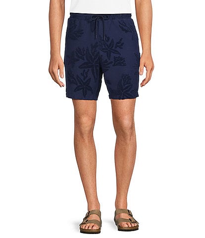 Caribbean Starfish Terry 7" Inseam Knit Shorts