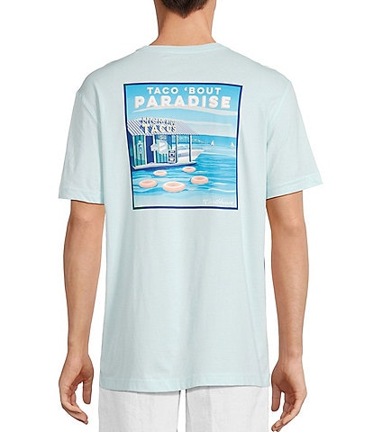 Caribbean Taco Bout Paradise Short Sleeve Graphic T-Shirt