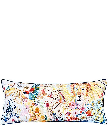 carol & frank Animal Kingdom Decorative Digitally Printed Pillow