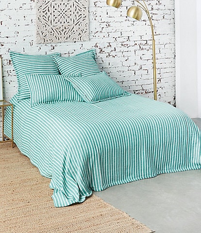 carol & frank Bengal Stripe Bed Blanket