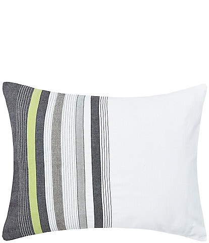 carol & frank Jones Yarn-Dyed Striped Standard Pillow Sham