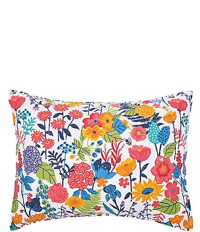 carol & frank Quinn Bright Floral Standard Pillow Sham