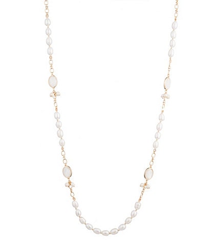 Bridal Wedding Necklaces Dillard S Carolee Illusion Pearl Necklace