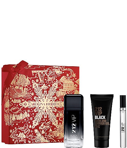 Carolina Herrera 212 VIP Black Gift Set, 3-Piece