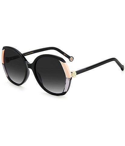 Carolina Herrera Women's Ch0051 58mm Black Geometric Sunglasses
