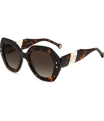 Carolina Herrera Women's Her0126/s Oversized Geometric Sunglasses