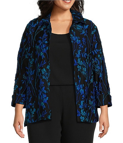 Women s Plus Size Coats Jackets Blazers Dillard s