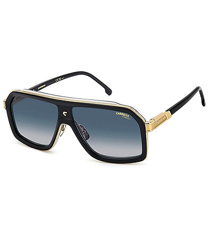 Carrera Men's 1053/S/TI 60mm Rectangle Sunglasses
