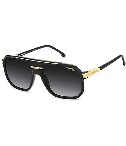 Carrera Men's 1077/S/US 60mm Rectangle Sunglasses