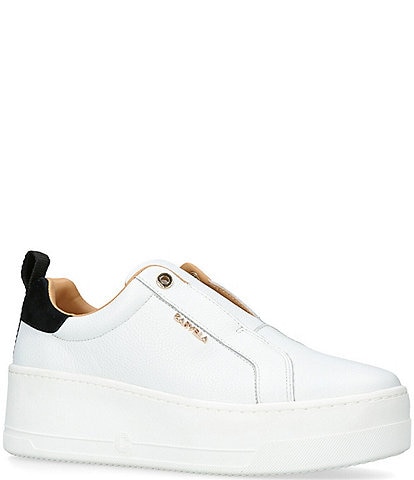 Carvela Connected Laceless Leather Sneaker