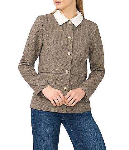 CeCe Long Sleeve Menswear Blazer Jacket