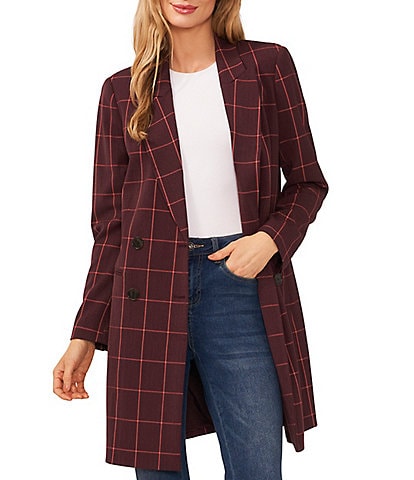 cece houndstooth coat