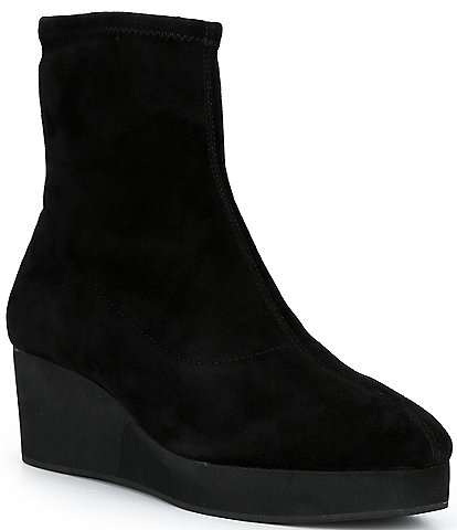 Cecelia New York Gate Platform Wedge Booties