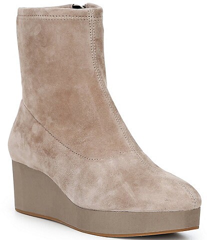 Cecelia New York Gate Platform Wedge Booties