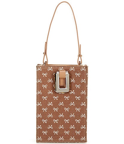 Cecelia New York Stride Glitter Bow Crossbody Bag