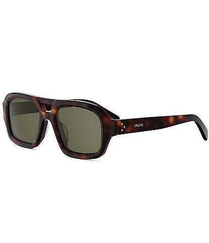 CELINE Unisex CELINE 3 Dots 53mm Navigator Sunglasses