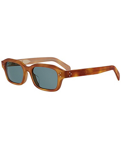 CELINE Women's CELINE 3 Dots 52mm Rectangular Sunglasses