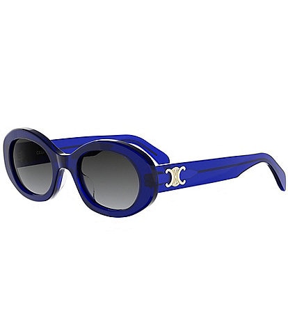 CELINE Women's Triomphe 52mm Oval Sunglasses