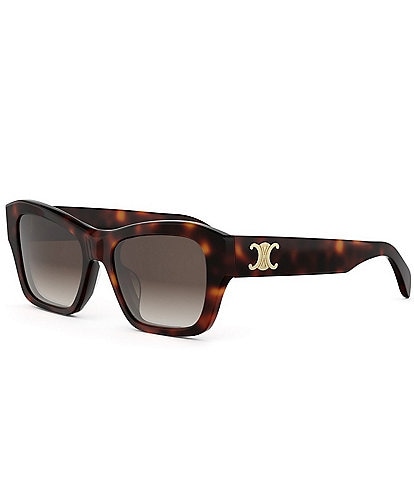 CELINE Women's Triomphe 54mm Gradient Butterfly Sunglasses
