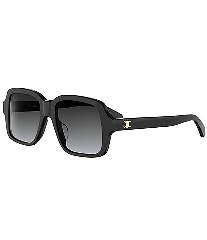CELINE Women's Triomphe Mini 54mm Geometric Sunglasses