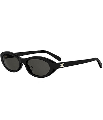 CELINE Women's Triomphe Mini 54mm Oval Sunglasses