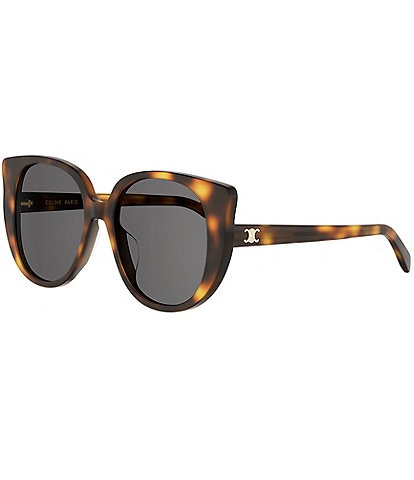 CELINE Women's Triomphe Mini 55mm Butterfly Sunglasses