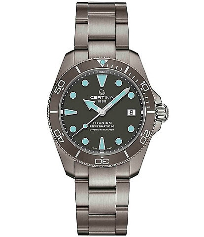 Certina Men's DS Action Automatic Titanium Bracelet Watch
