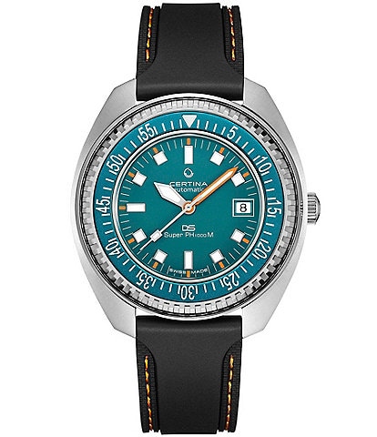 Certina Men's DS PH1000M Powermatic 80 Automatic Black Strap Watch