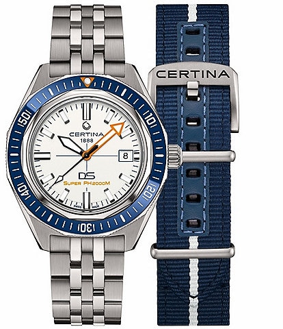 Certina Men's DS Super PH2000M Automatic Titanium Bracelet Watch