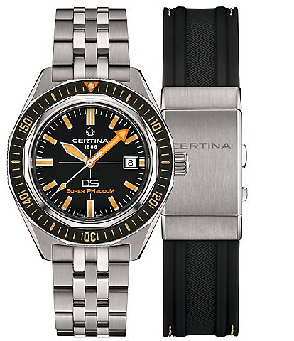 Certina Men's DS Super PH2000M Automatic Titanium Bracelet Watch