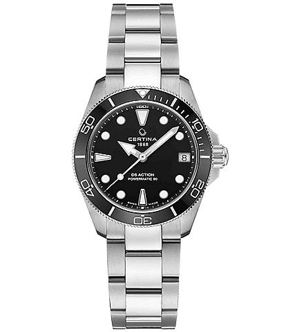 Certina Women's DS Action Lady Quartz Analog Stainless Steel Bracelet Watch