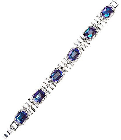 Cezanne Cristina Blue Statement Line Bracelet