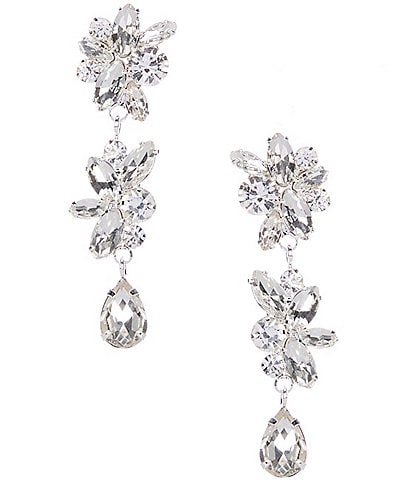 Cezanne Crystal Clusters Drop Earrings