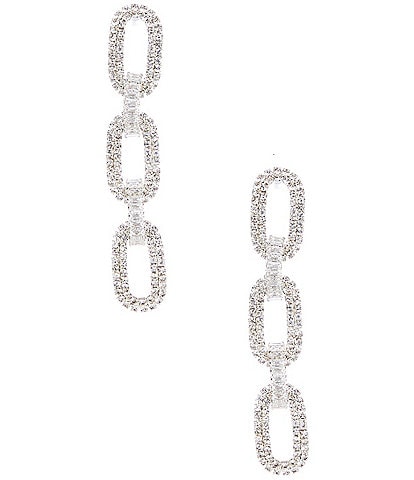 Cezanne Crystal Links Drop Earrings