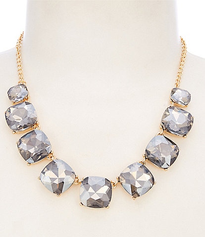 Cezanne Cushion Cut Statement Necklace