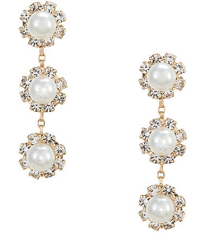 Cezanne Daisy Drop Earrings